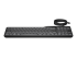 HP 400 - Keyboard - compact size, 2-zone layout, 12 programmable keys, low profile key travel, multi-device - Front
